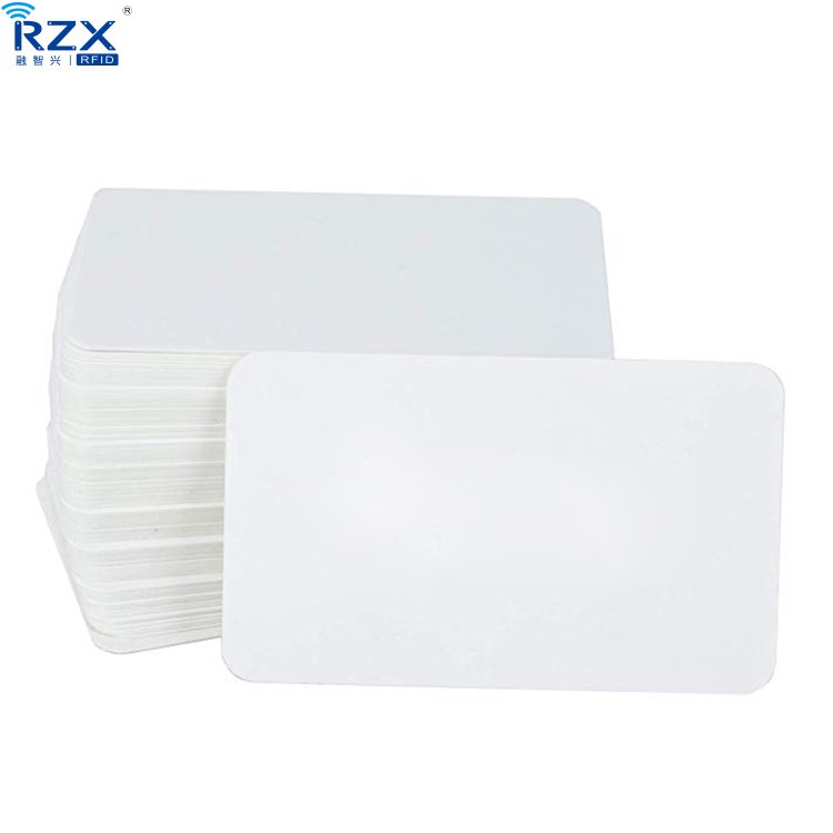 Printable FM11RF08 Blank card 13.56MHz access control contactless rfid card