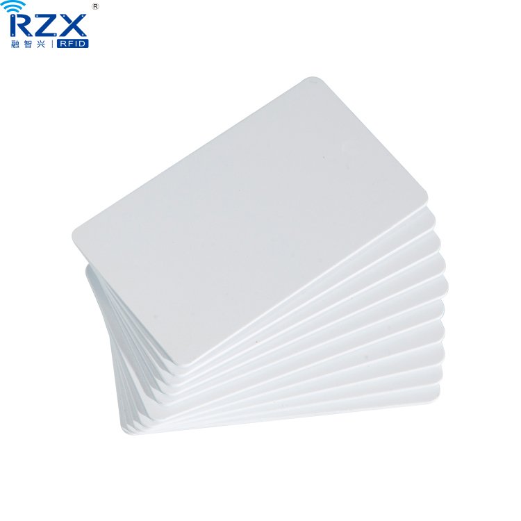 Printable FM11RF08 Blank card 13.56MHz access control contactless rfid card