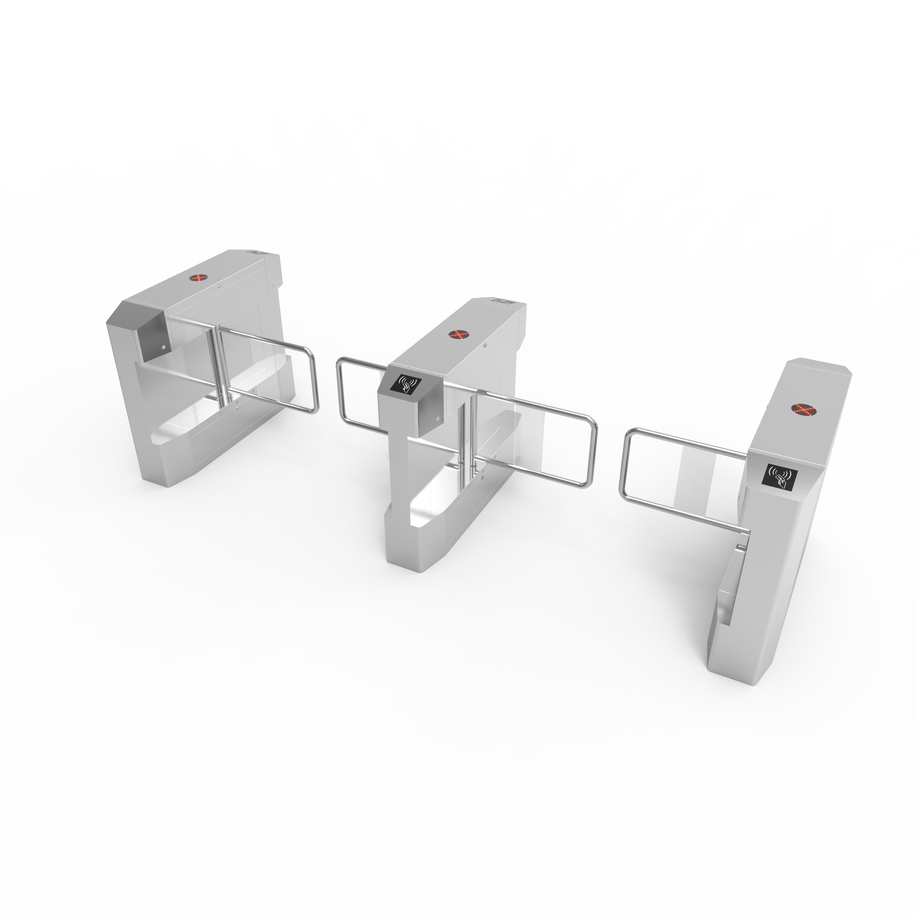 Turnstile access control swing barrier gate security gate gym access control