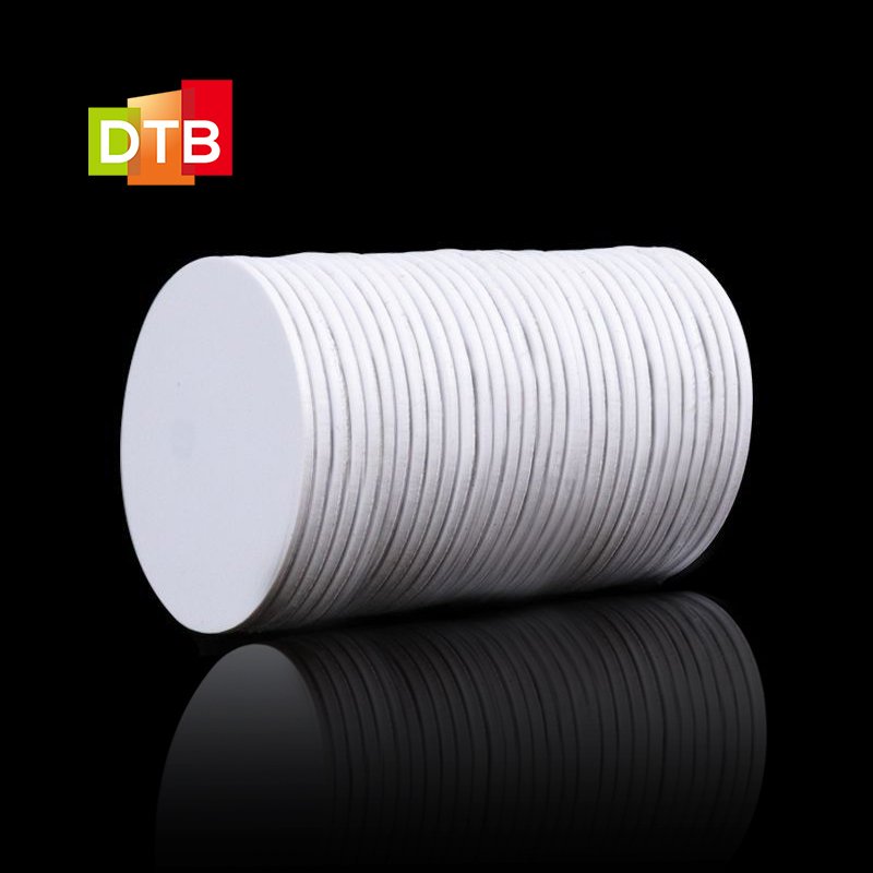 Custom Printing 3M Adhesive Coin Label Sticker 125khz Pvc Token Rfid Id Blank Coin Tag Em4305 T5577 Round Rfid Disc Tag