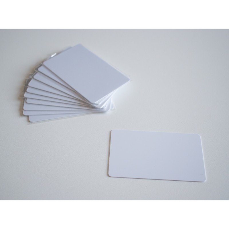 ZKRADIO Access Control Card Reader Parameter Contactless Config Card 13.56MHz ISO14443A PVC CPU Card With Fudan FM1208 Chip