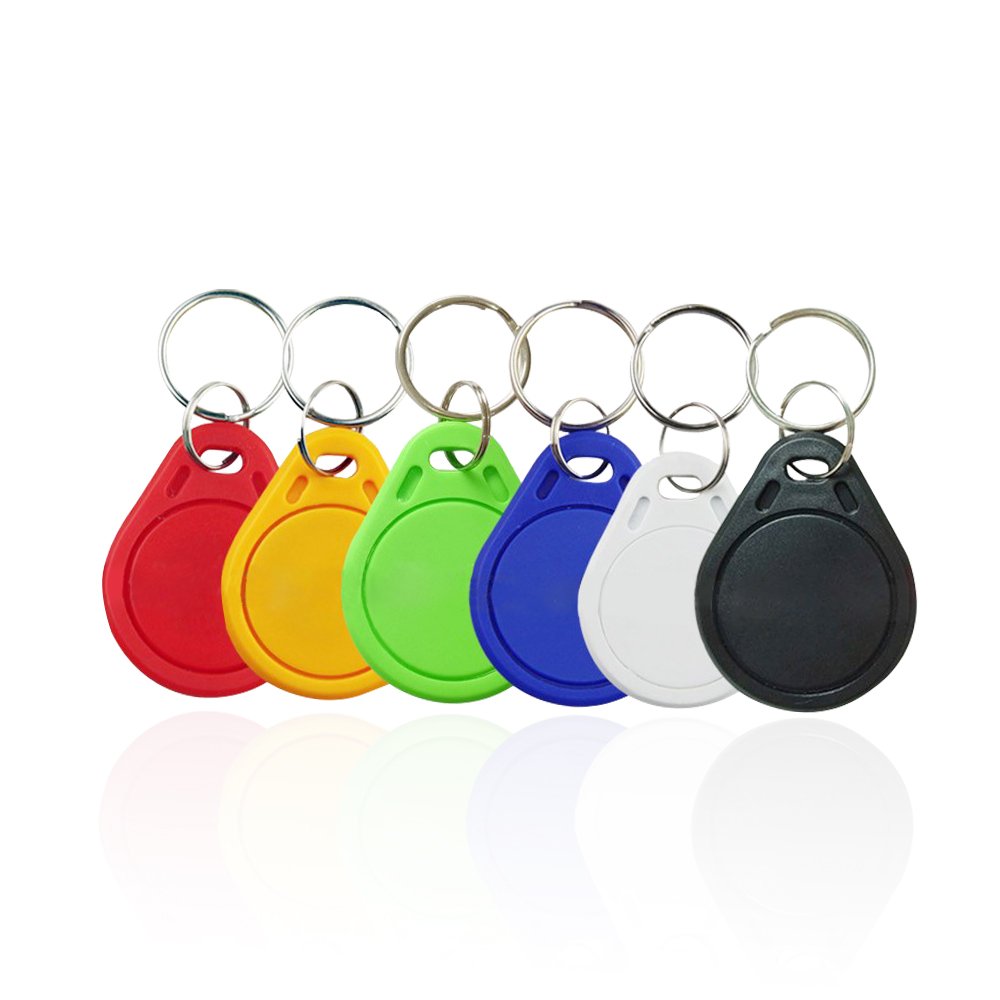 RZX Wholesale 125KHz TK4100 Blue ABS LF Keyfobs For Access Card Keychain