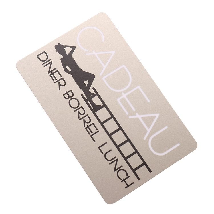 Top Selling Magnetic Pvc nfc Card RFID credit ISO Cr80 smart card white pvc plastic credit gift photo id cards