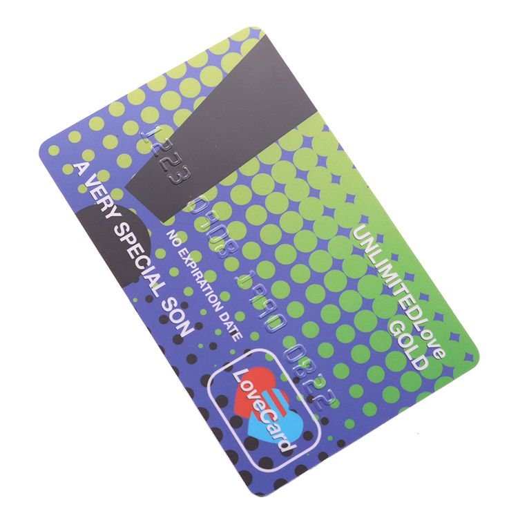 Top Selling Magnetic Pvc nfc Card RFID credit ISO Cr80 smart card white pvc plastic credit gift photo id cards