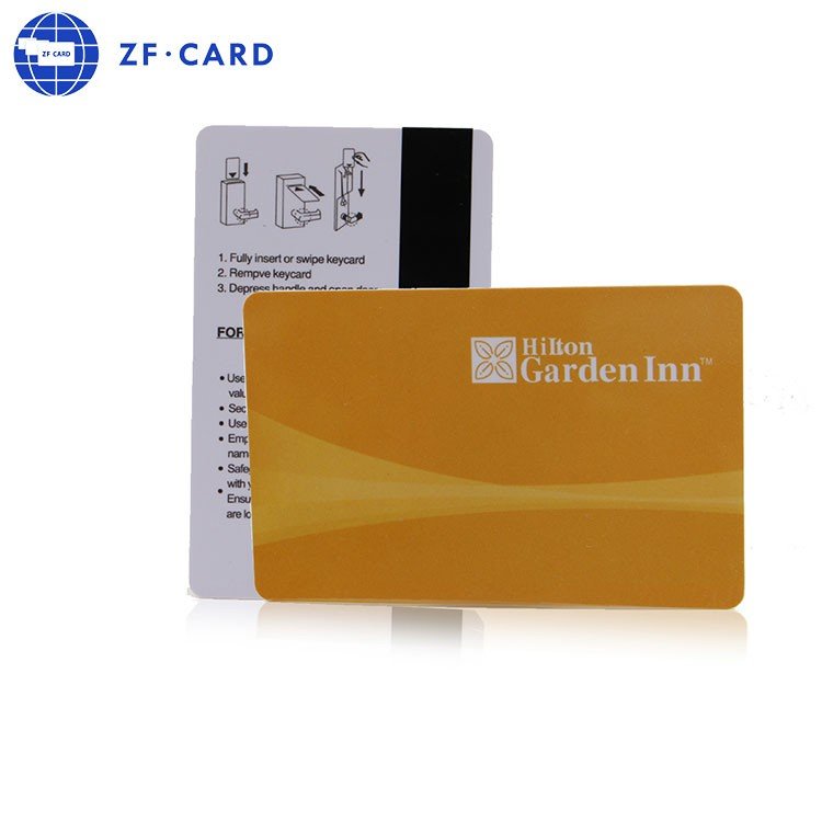 High-End 4C Printing Rfid EM TK4100 magnetic stripe card encoding 3 tracks