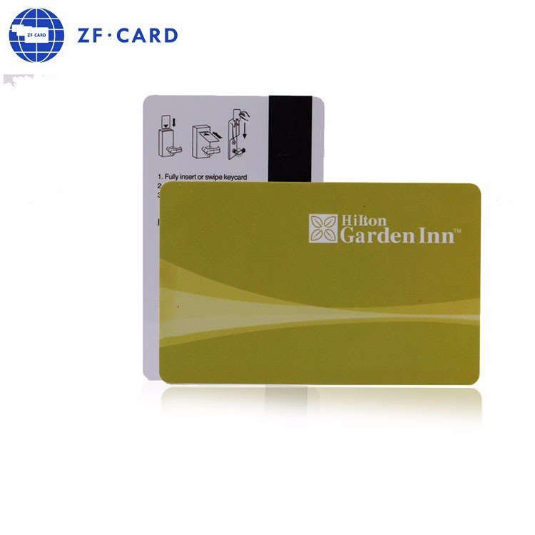 High-End 4C Printing Rfid EM TK4100 magnetic stripe card encoding 3 tracks