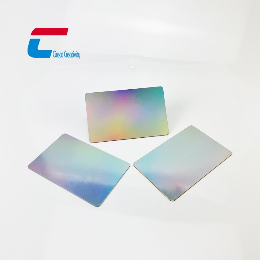 New Arrival Custom Color Edge RFID Business Cards NTAG 213 NTAG 216 Hologram NFC Card