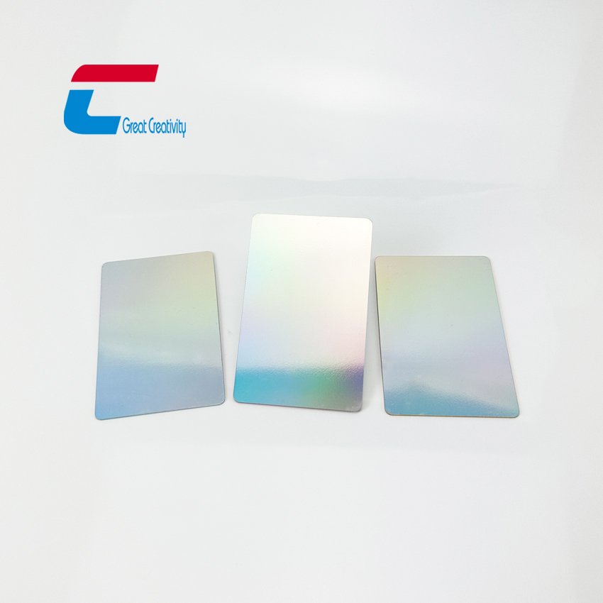 New Arrival Custom Color Edge RFID Business Cards NTAG 213 NTAG 216 Hologram NFC Card