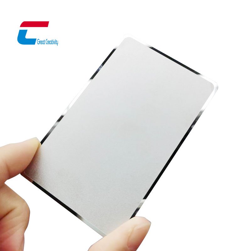 Factory Direct Customized Smart Business NFC Metal Card Black Silver Rose Gold Metal Card with NFC Chip