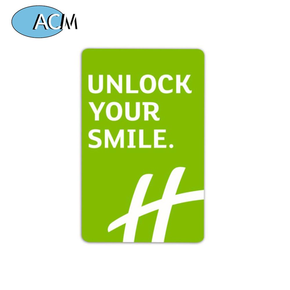 KABA/Saflok/Onity/Betech/Salto Custom printing 13.56MHz rfid hotel key card