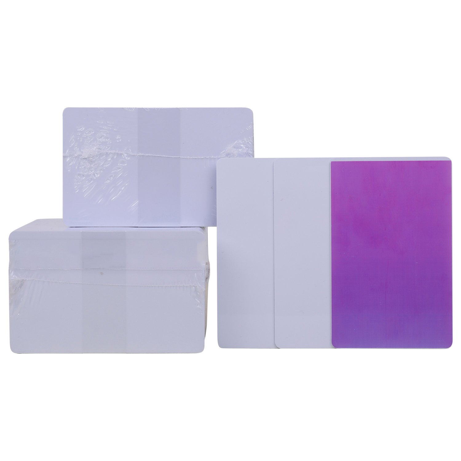 CR80 Plastic White Blank Printable PVC Card With Chip for Hotel Key Access Control Card