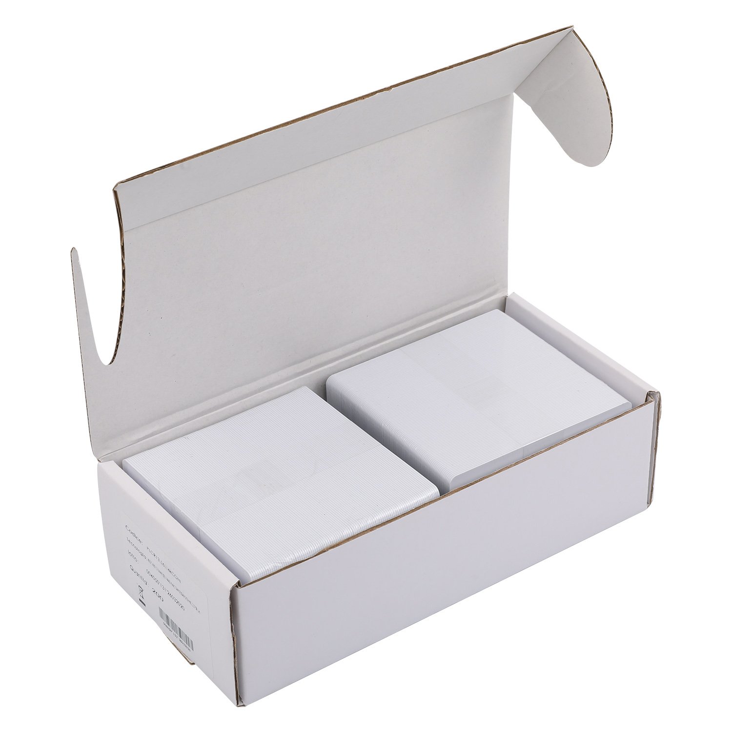 CR80 Plastic White Blank Printable PVC Card With Chip for Hotel Key Access Control Card