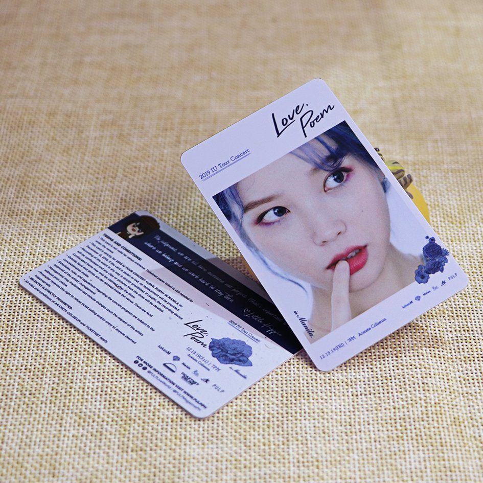 Digital Printing Access Control Tickets Customized Photo ID Cards
