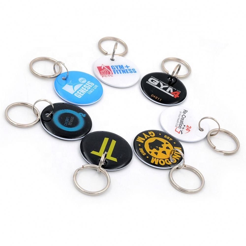 13.56Mhz IC Card NFC Epoxy Tag RFID Access Control Keychain 125Khz RFID Tags RFID Smart Card
