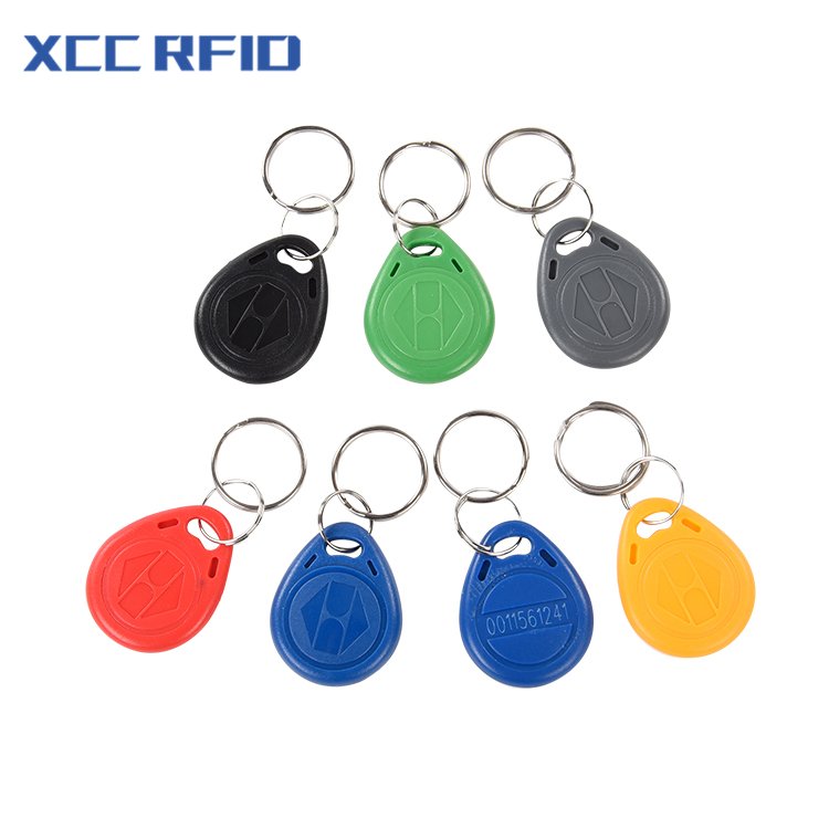 125Khz/13.56Mhz TK4100 EM4200 EM4305 T5577 Chip RFID Key Fob Tag Keyfob Access Control RFID Keychain