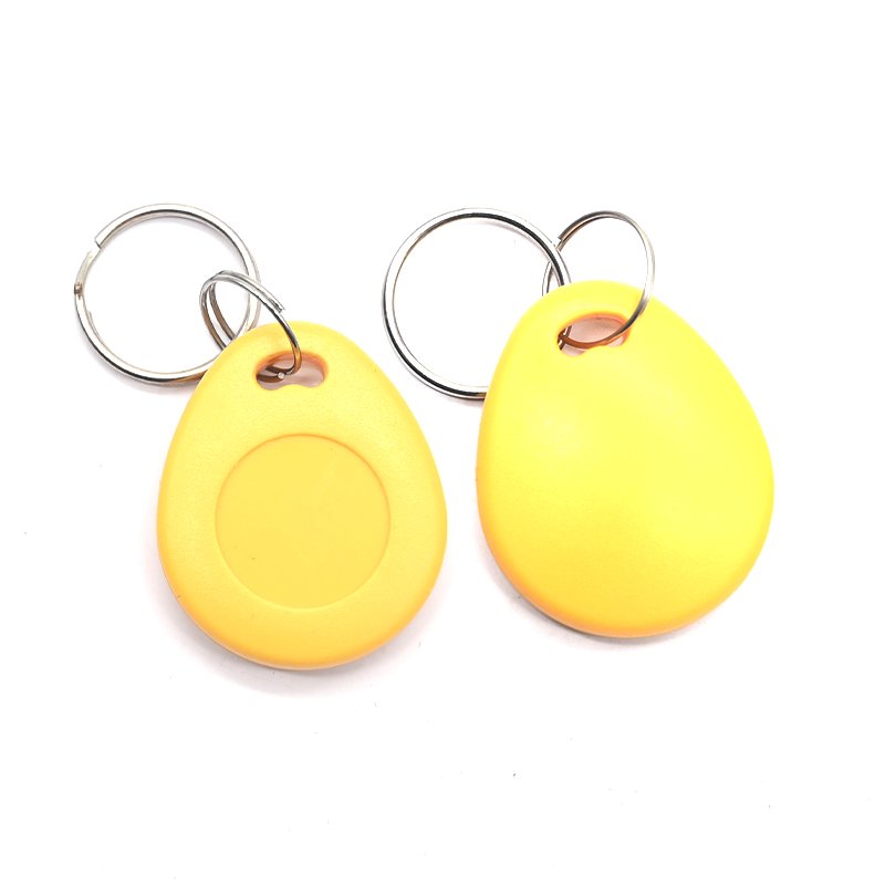 Waterproof RFID Key Fob125KHz NFC Tags Keyfob Rewritable Proximity RFID Card Key Fobs for Access Control