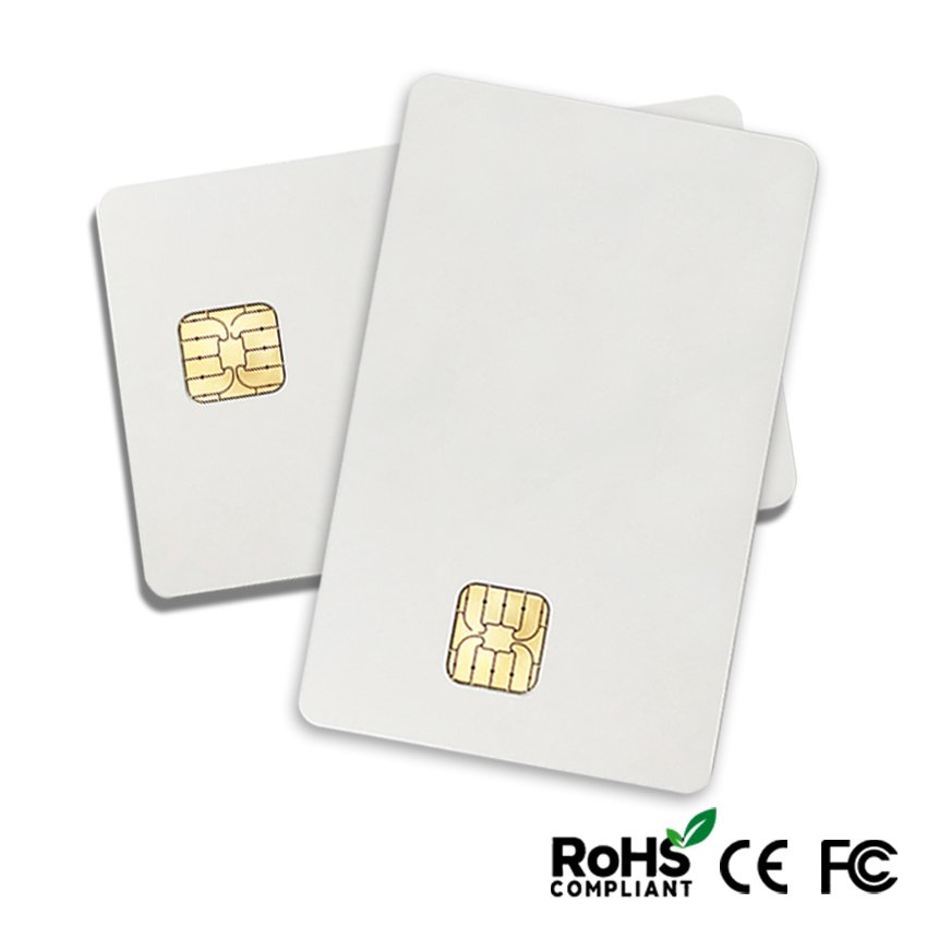 Dual interface contact and contactless J3H145 jcop smart card