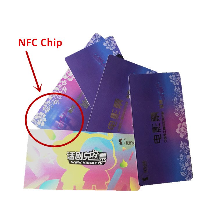 13.56MHz programmable Metro Games Ticket NFC paper bus card Subway RFID paper ticket
