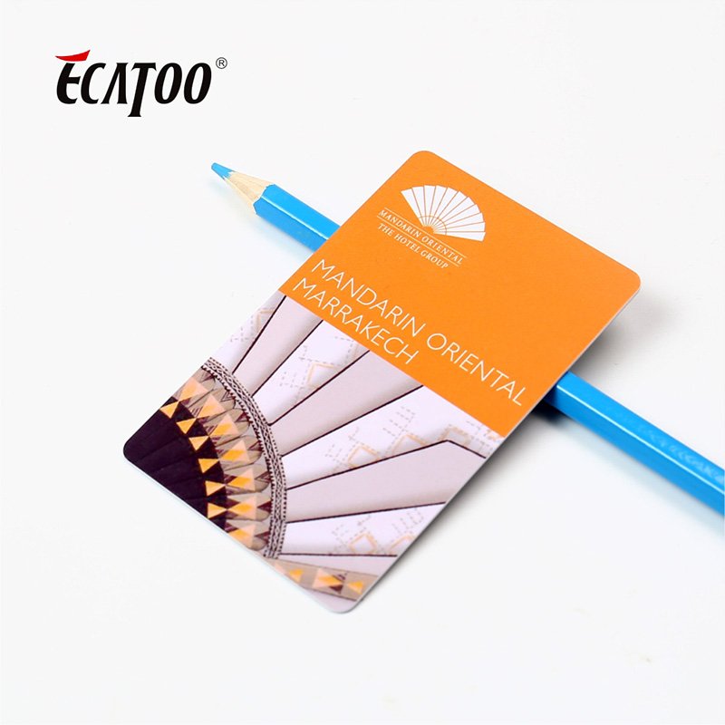 china factory customize PVC RFID card hotel key card for security