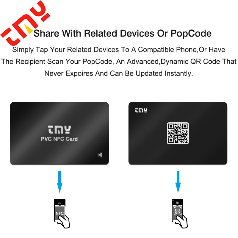 OEM ODM Contactless Custom CR80 Printing Plastic 13.56Mhz Blank Card 213 215 216 Smart PVC NFC Business Card