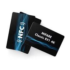 Customized PVC Card with SLI-X Chip 13.56MHz NFC & RFID Communication Interface Mini Tag for Business