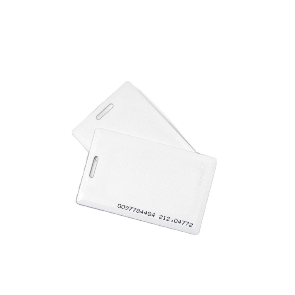Mango 125KHz rewritable T5577 RFID blank clamshell card 18000-2 protocol