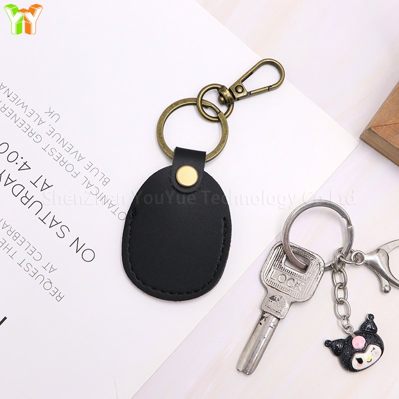 YY Leather Access Control card Protective Case Keychain Fashion Pet Pendant Accessories Leather Key Chain, Coin Case, Key Case