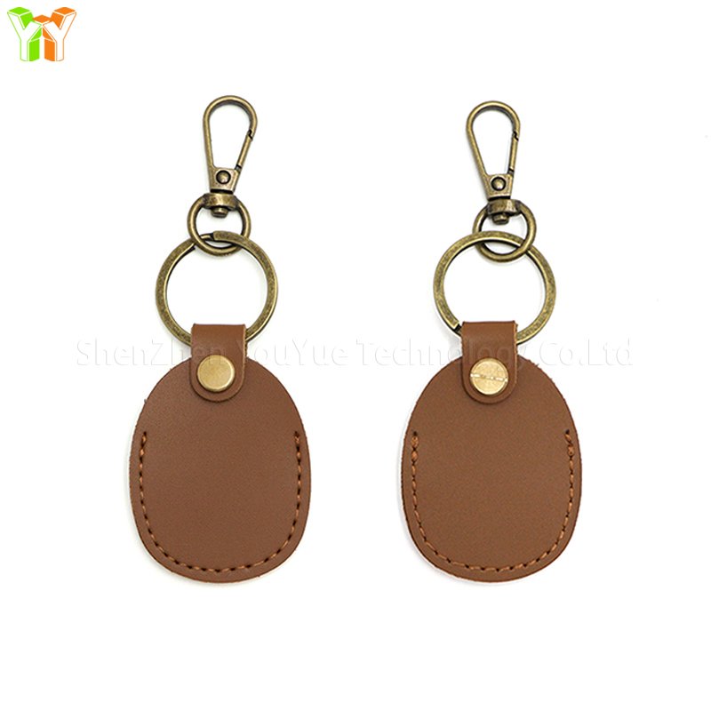 YY Leather Access Control card Protective Case Keychain Fashion Pet Pendant Accessories Leather Key Chain, Coin Case, Key Case