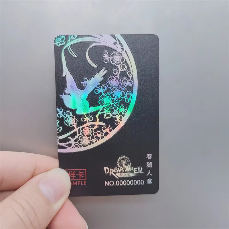 CR80 HF 85.5*54mm Ntag 424 DNA New energy vehicle access Control card/nfc payment card