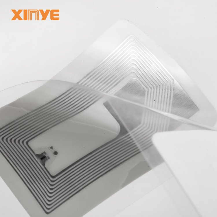 Customized size 13.56MHz NFC tag ntag213 ntag215 ntag216 wet inlay dry inlay roll sticker label