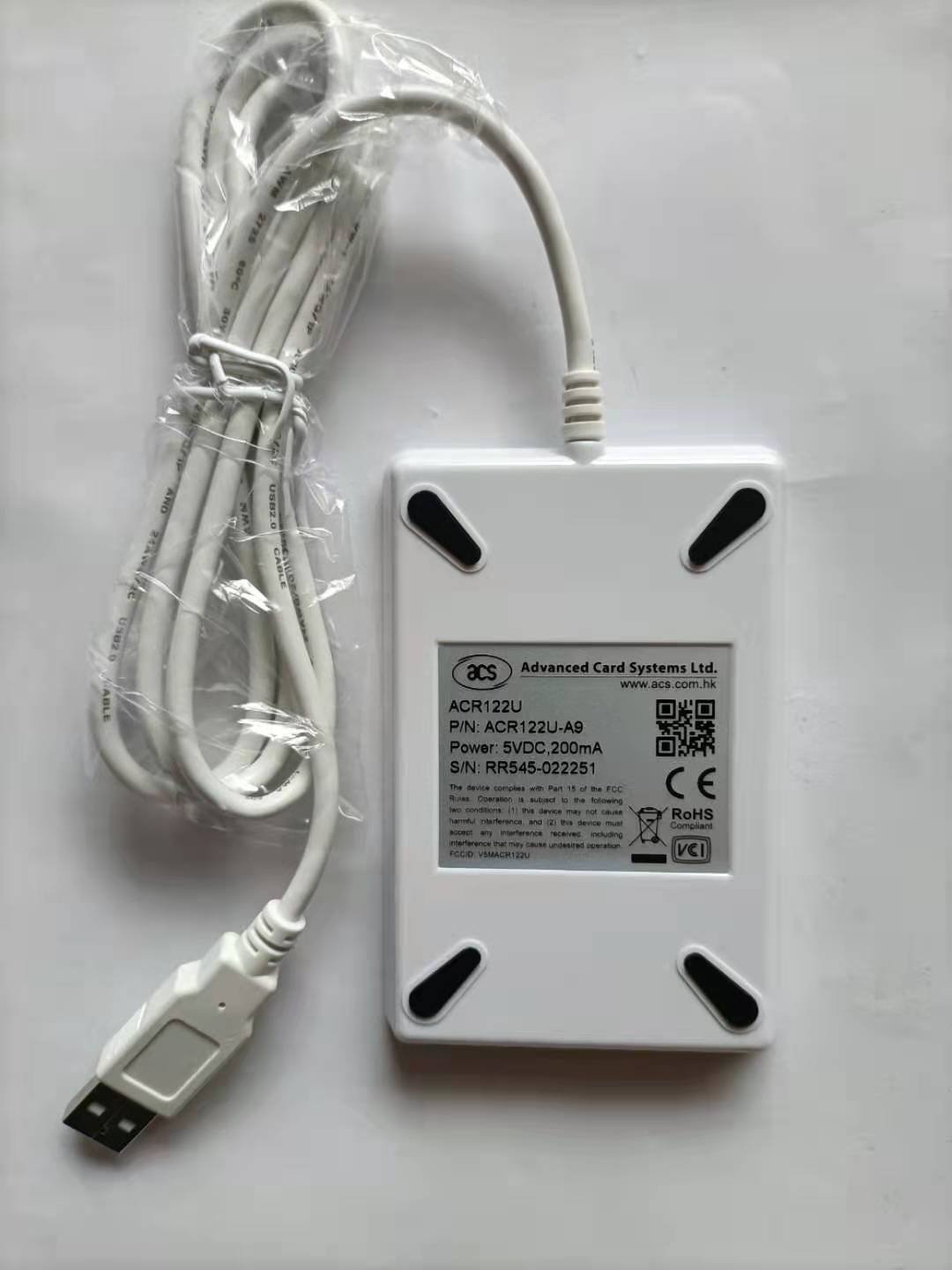 13.56mhz IC Smart Card RFID Reader Wiegand26/34 RJ45 Interface NFC Access Control Card Reader