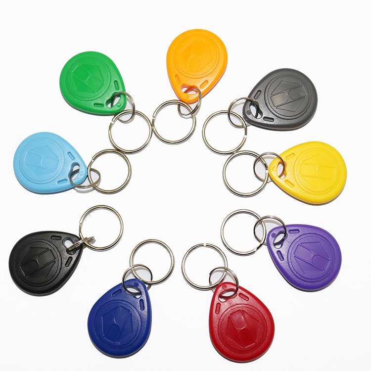 Low Frequency 125 KHZ RFID Keyfob EM 4305 Keychain RFIDKey Tag for Access Control