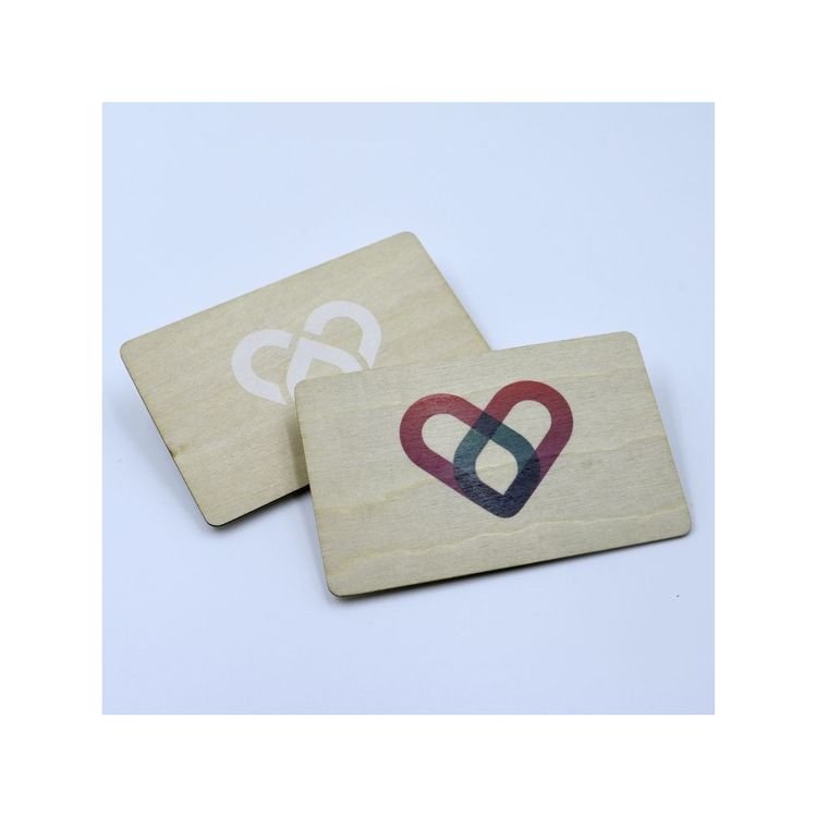 Excellent Quality Wooden bamboo Card nfc Wood Card custom business RFID card