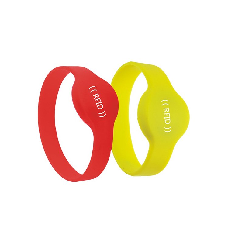 125Khz T5577 Rewritable RFID Bracelet Silicone Wristband Watch Blank Card In Access Control Card