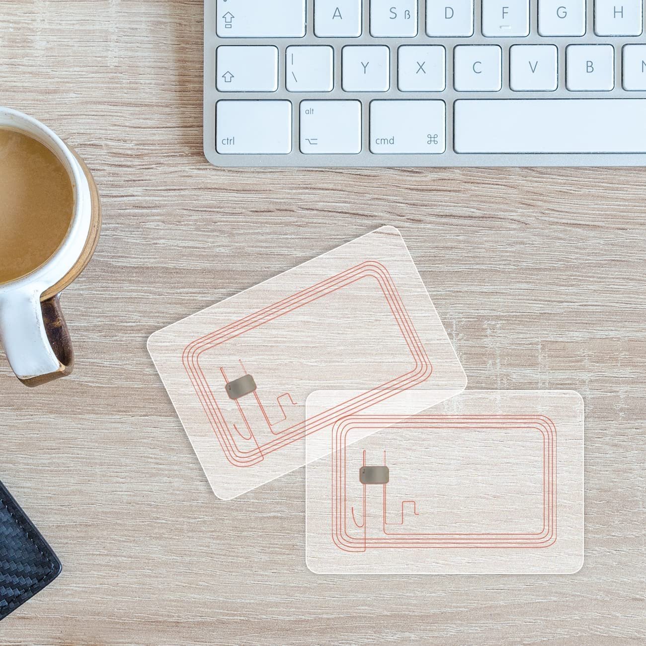RFID Layout prelam inlay pvc 25 sheet for rfid card making