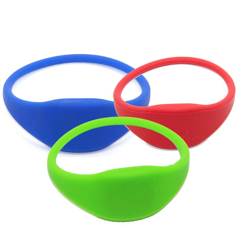 125Khz T5577 EM4305 Rewritable RFID Bracelet Silicone Wristband Watch Clone Blank Card