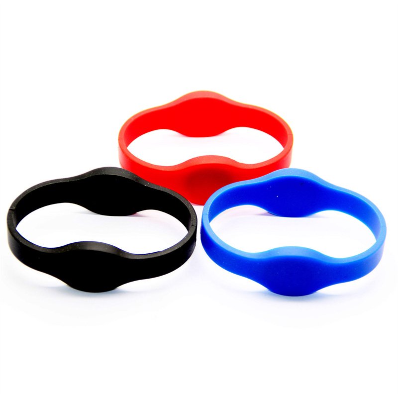 125Khz T5577 EM4305 Rewritable RFID Bracelet Silicone Wristband Watch Clone Blank Card