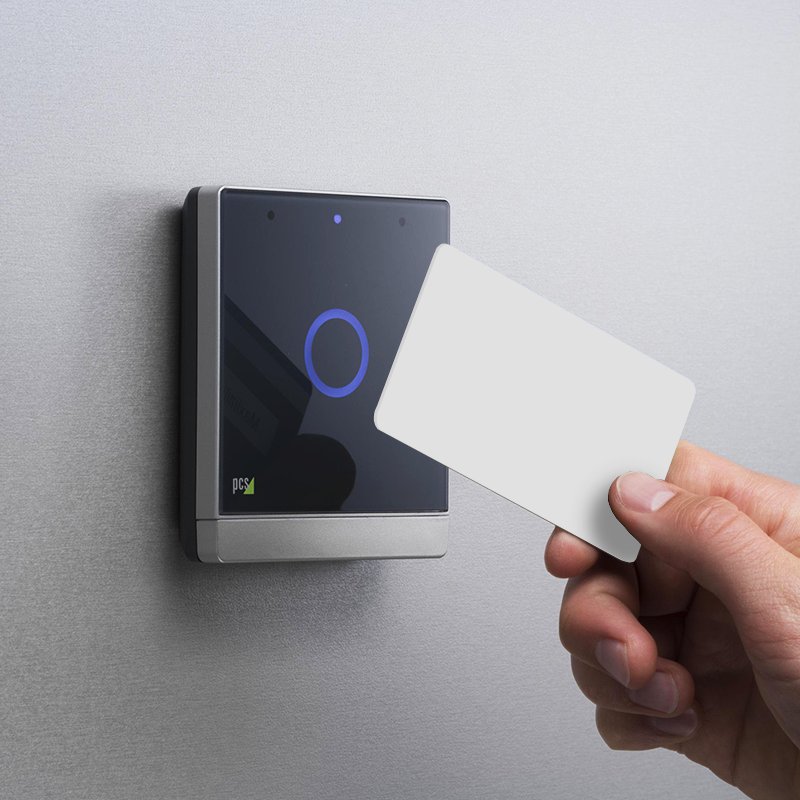 Custom RFID Aceess Control Blank Glossy Matte NFC Black PVC Card Rfid Card