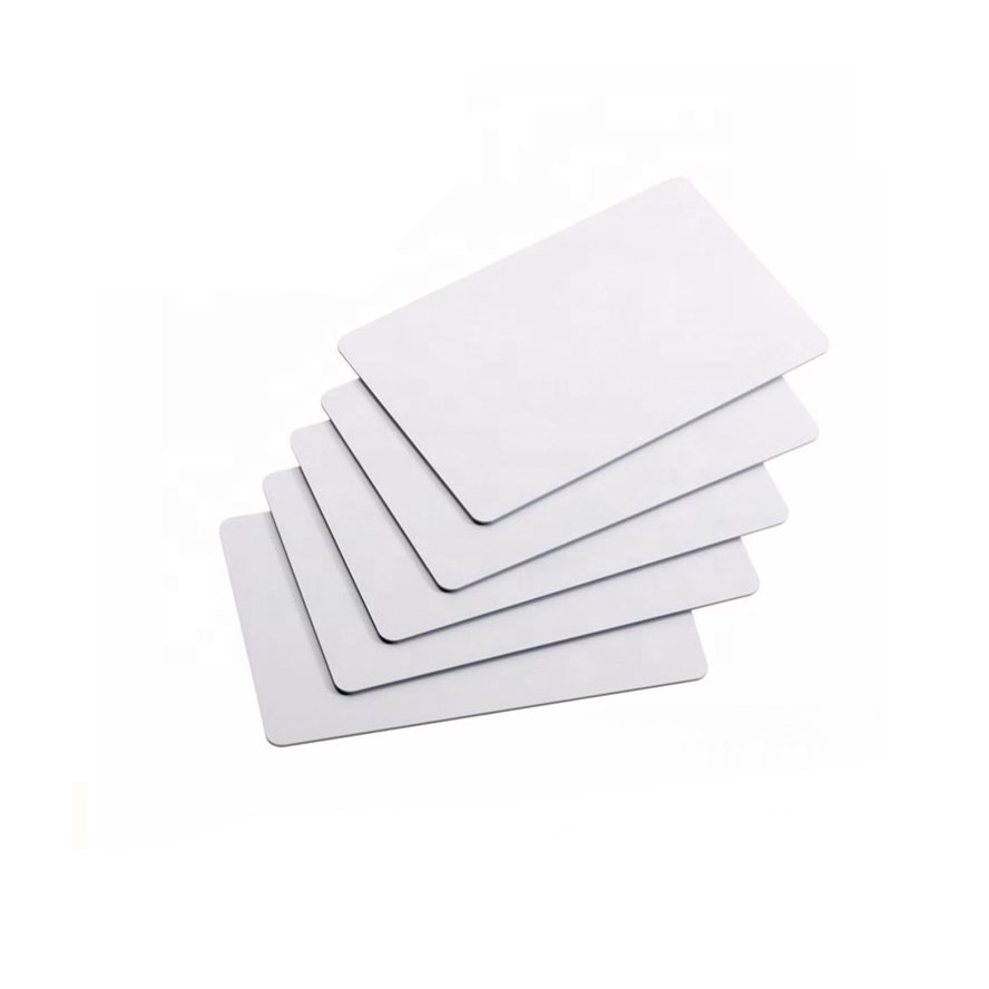 Custom RFID Aceess Control Blank Glossy Matte NFC Black PVC Card Rfid Card
