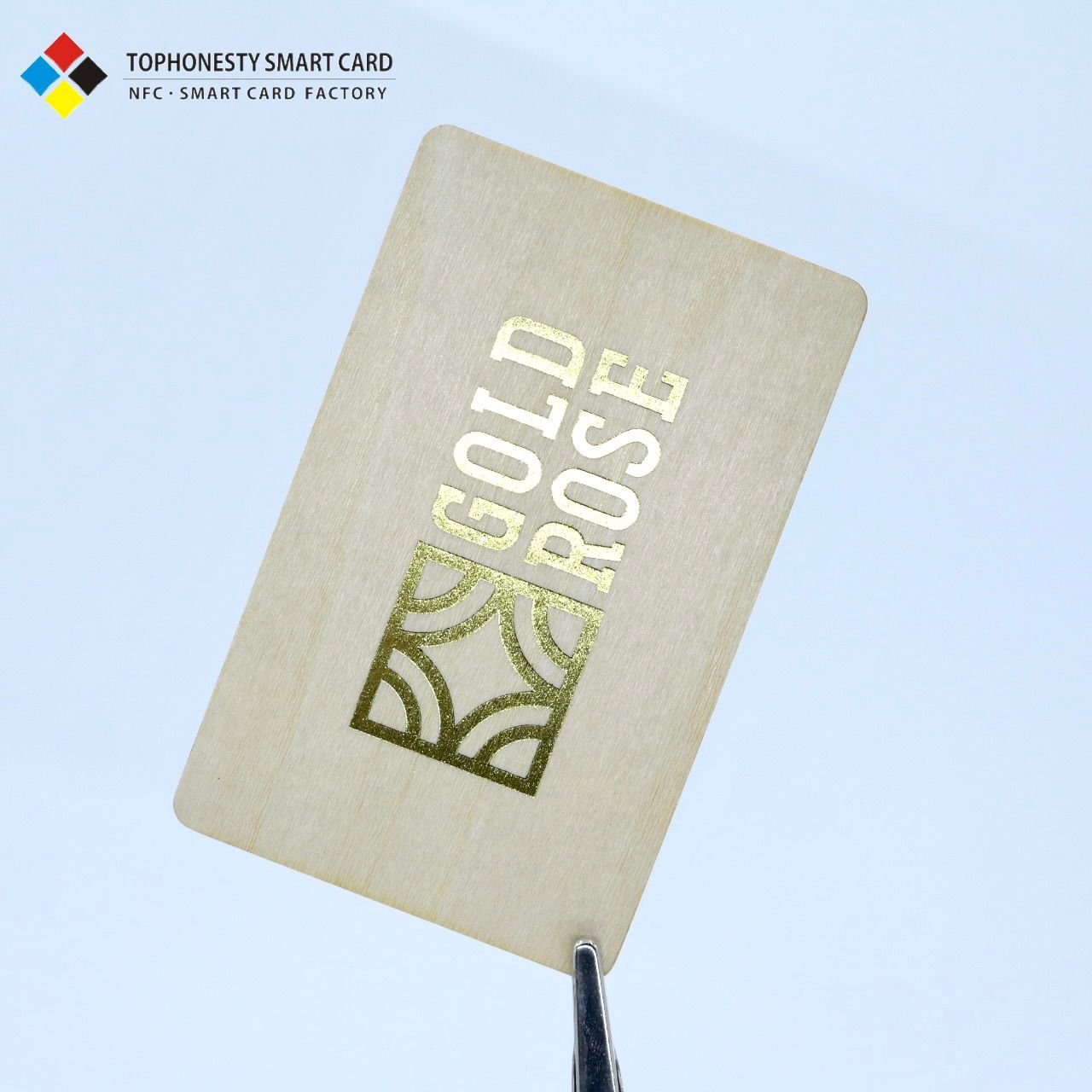 Customized Eco-friendly NFC RFID Business & Hotel Key Card Laser Engraved Black Walnut Wooden Card with Custom Carving & Logo
