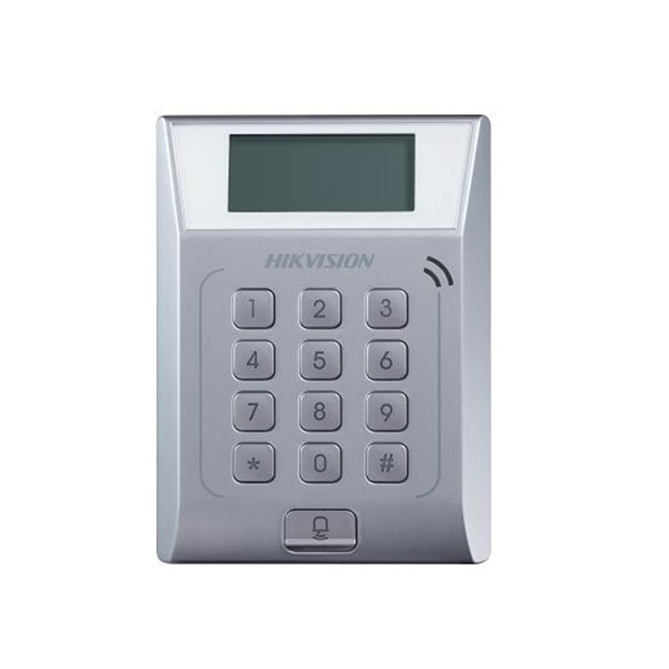 DS-K1T802E Standalone Access Control Card Terminals Value Series STN Screen Network Wire Door Access Control Cards Product