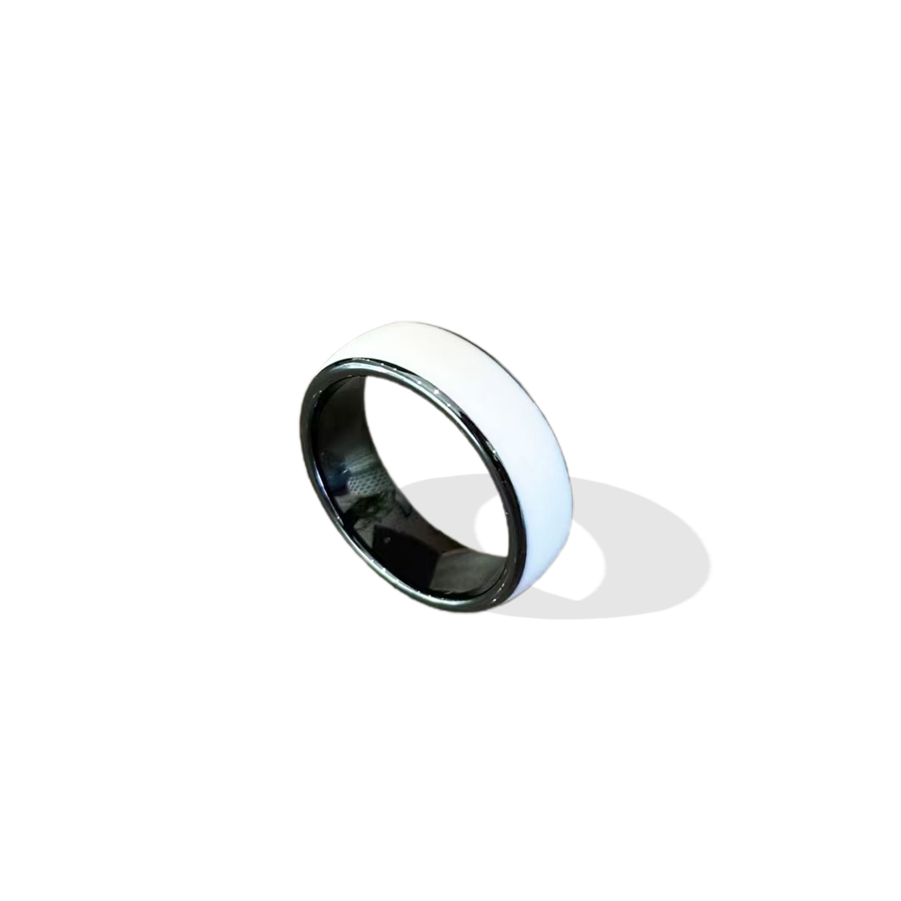 213 216 Metal NFC Custom Ring Smart RFID Ceramic Ring NFC Card Printing Wearable Finger Smart NFC Ring