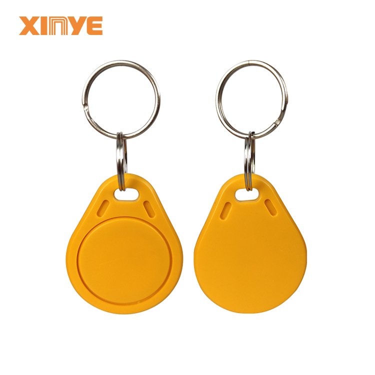 Wholesale factory price customized 13.56mhz rfid nfc keychains for access control