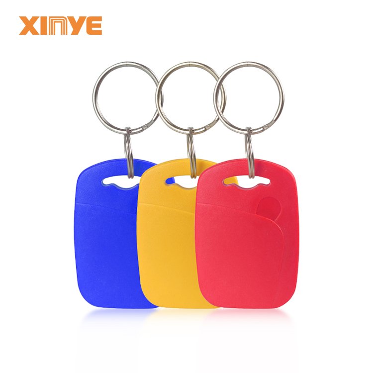 Wholesale factory price customized 13.56mhz rfid nfc keychains for access control