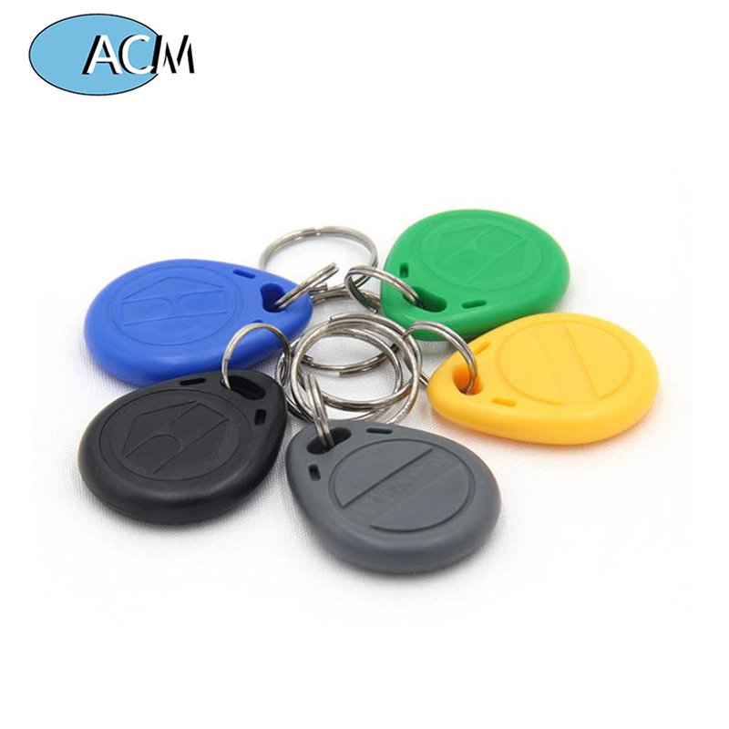 Block 0 UID Changeable keychain 13.56mhz Rewritable Keyfob RFID Epoxy Keyfob RFID Keyfob 125KHz NFC Keychain RFID Key Tag Fob