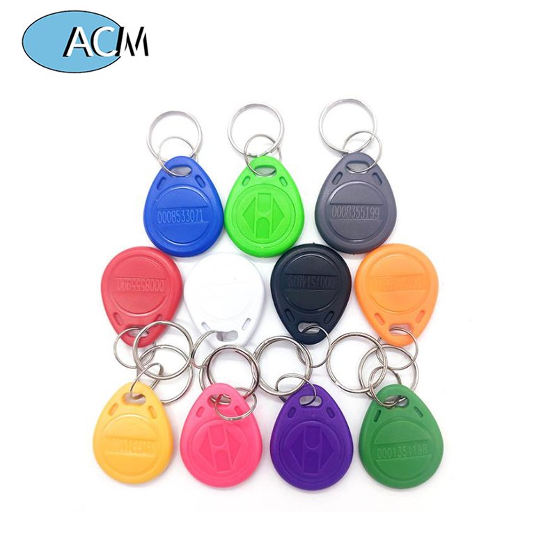 Block 0 UID Changeable keychain 13.56mhz Rewritable Keyfob RFID Epoxy Keyfob RFID Keyfob 125KHz NFC Keychain RFID Key Tag Fob