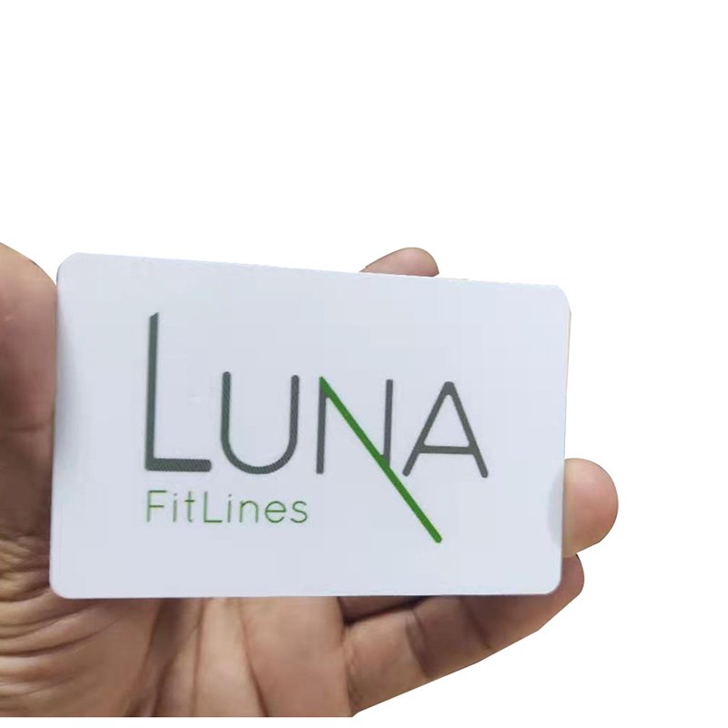 ISO14443A 13.56MHz Custom Printed NFC Business Card Programmable PVC NFC Card for access system