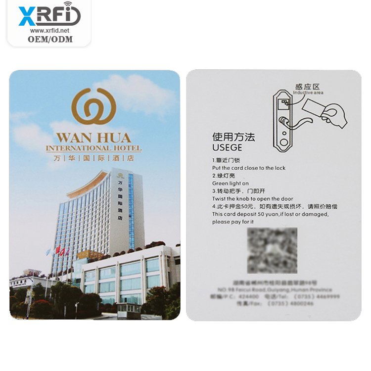 Customized Encryption Hotel Key Card Ultralight EV1 Hotel RFID Card Access Control Secure Lock Key Card