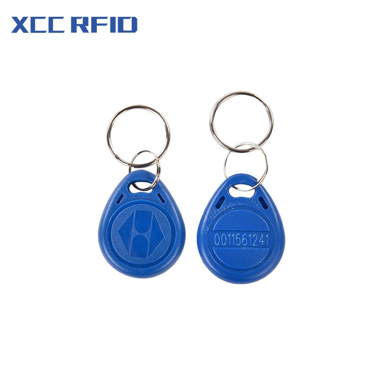 Wholesale Proximity Access Control Keyfob Tag 125KHz LF TK4100 T5577 / 13.56MHz Rewritable RFID Keyfob