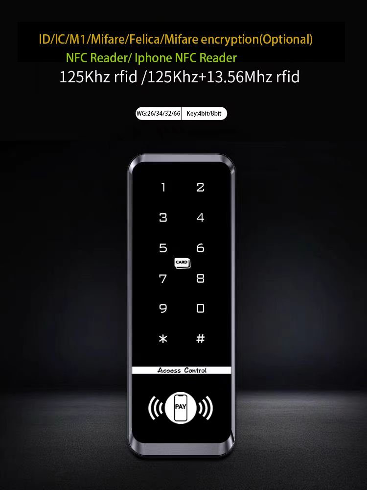 Attendance Check-In GNSS Bluetooth Positioning Work Card Electronic Smart Employee Id Card Nfc Rfid Door Access Control Cards